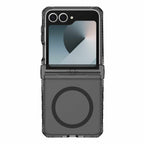 ITSKINS Hybrid_R Case Hinge w/MagSafe Smoke/Transparent for Samsung Galaxy Z Flip7 - GekkoTech