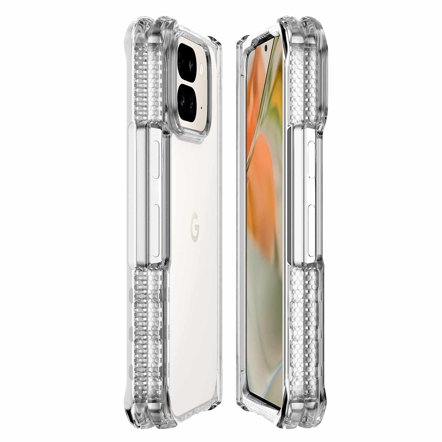 ITSKINS Hybrid_R Hinge Case Clear for Google Pixel 10 Pro Fold