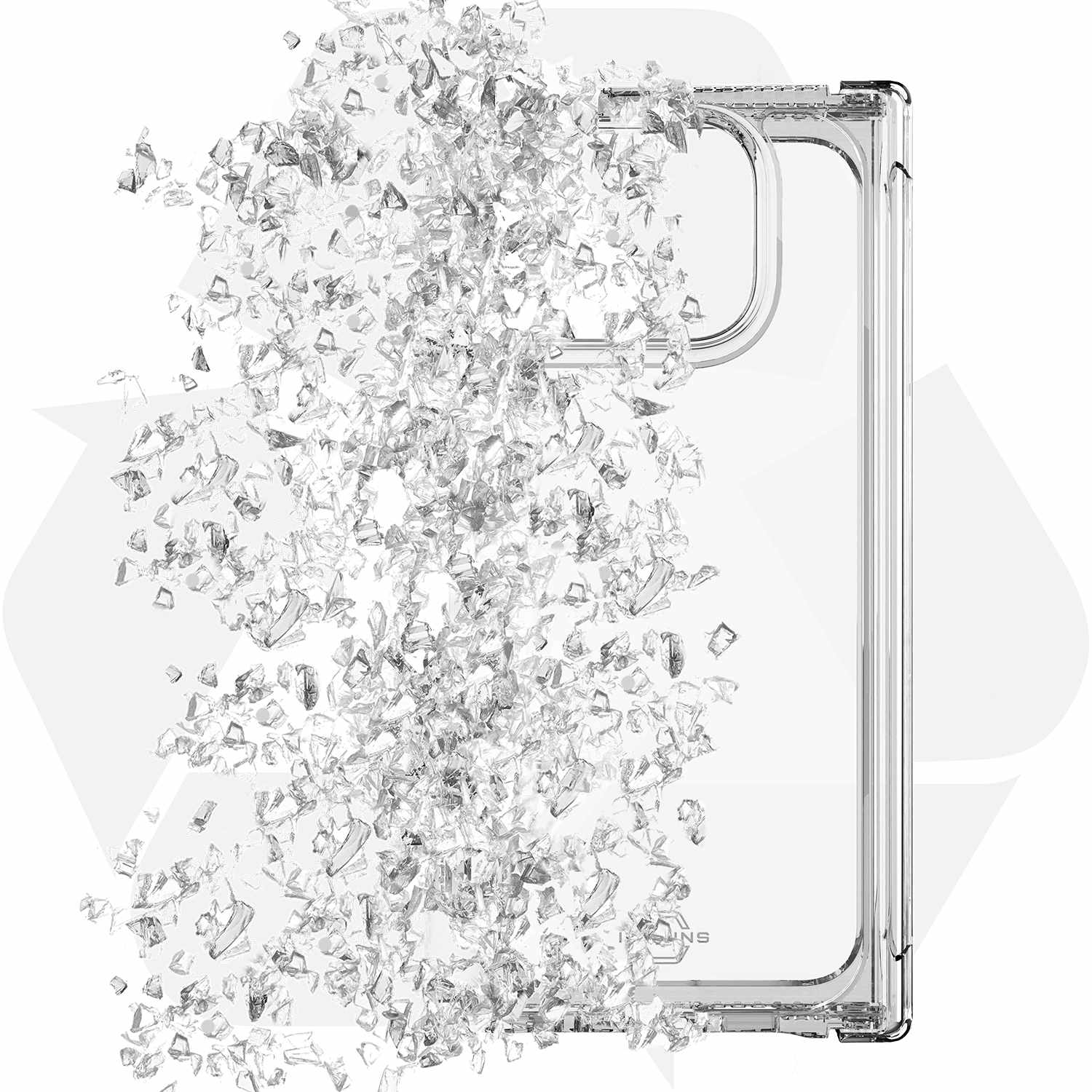 ITSKINS Hybrid_R Hinge Case Clear for Google Pixel 10 Pro Fold - GekkoTech