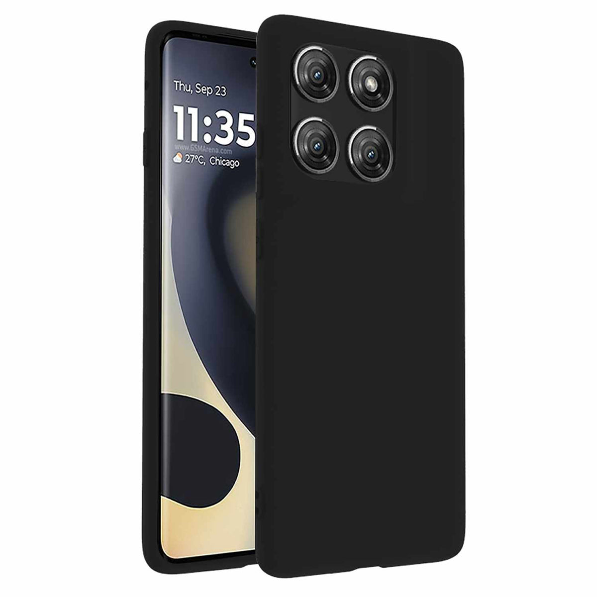 Blu Element Gel Skin Case Black for Moto Edge 2025