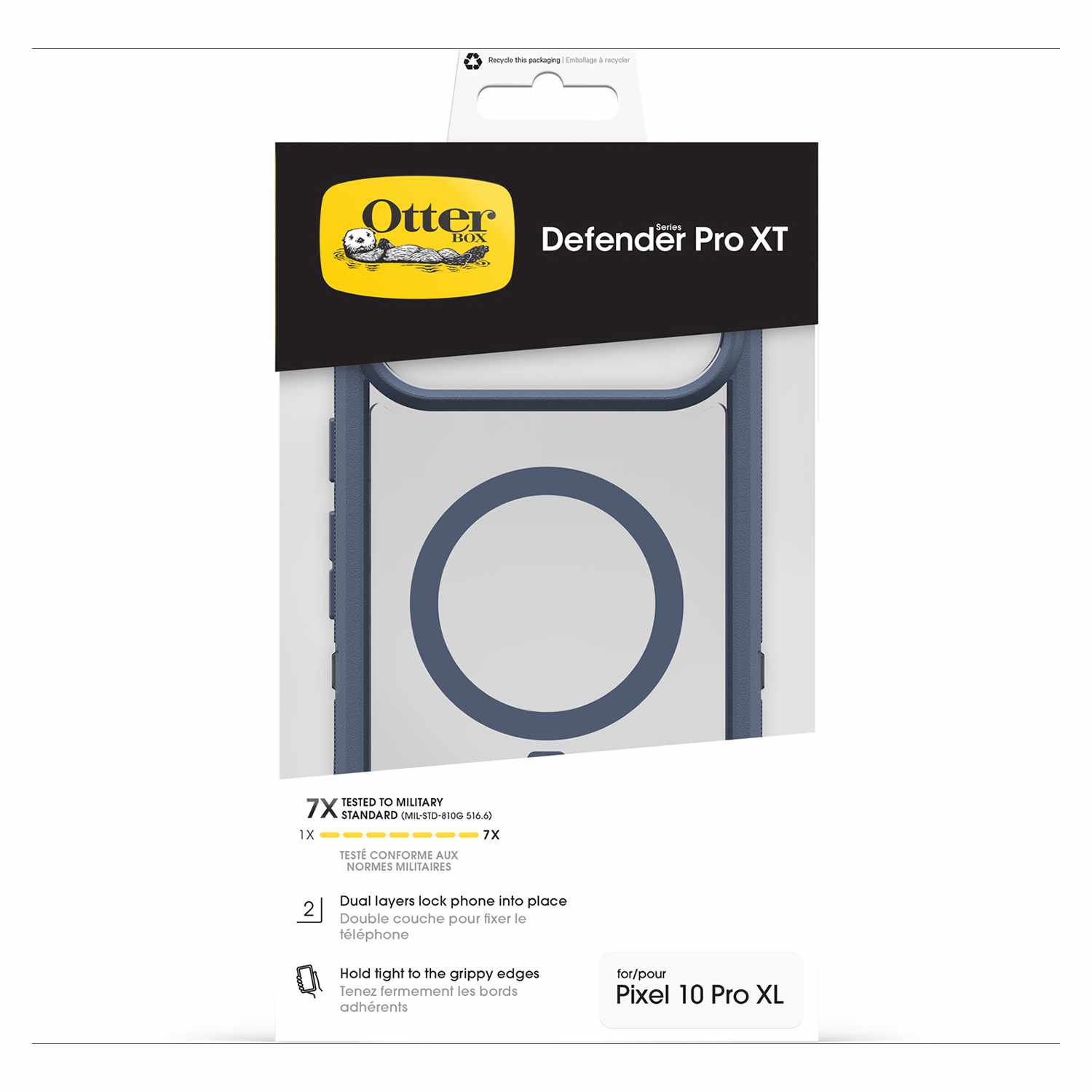 OtterBox Defender Pro XT Clear Case w/Magnets Mountain Storm for Google Pixel 10 Pro XL