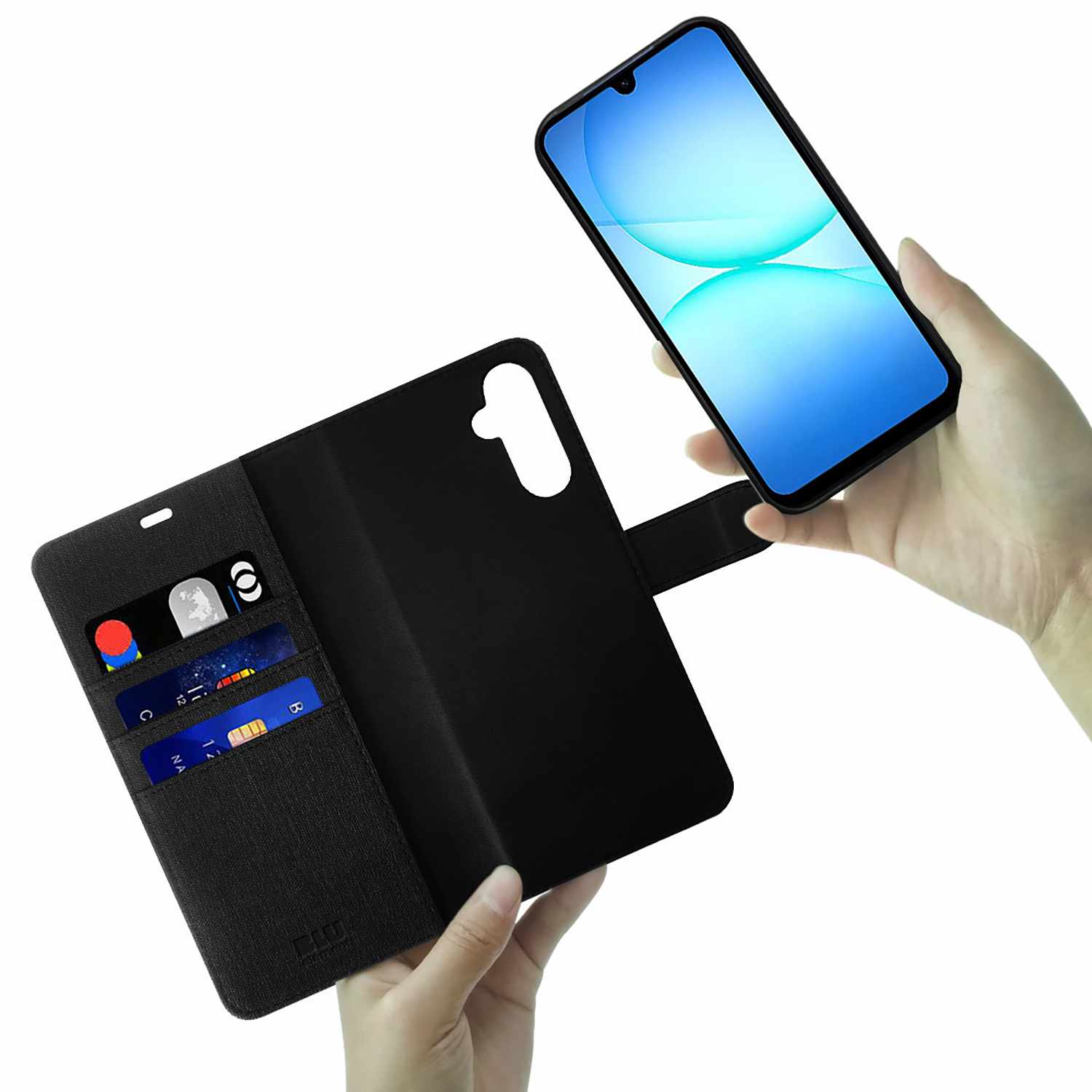 Blu Element Folio 2-in-1 Case Black for Samsung Galaxy A17 5G - GekkoTech