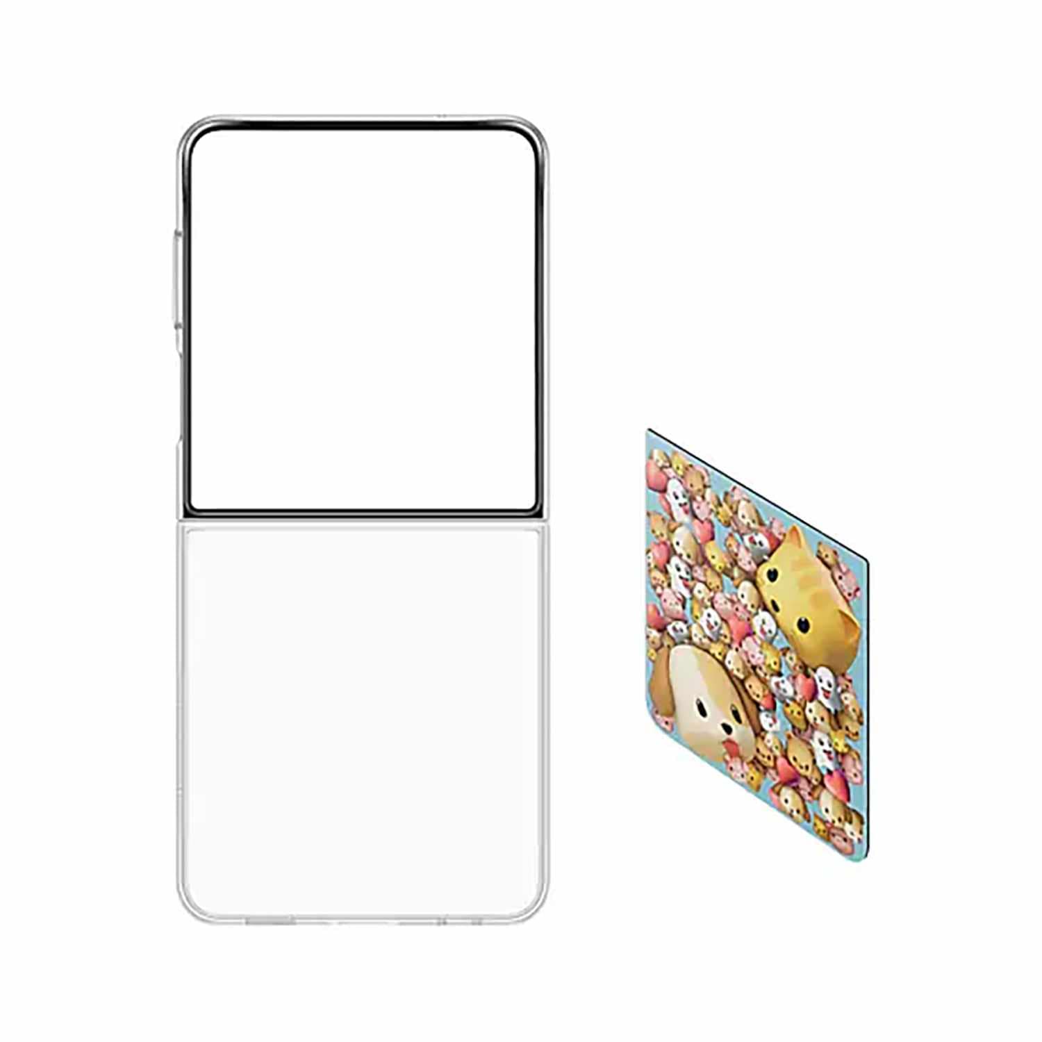 Samsung Flipsuit Case Transparent for Samsung Galaxy Z Flip7