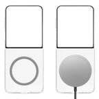 Samsung Clear Case w/Magnets Transparent for Samsung Galaxy Z Flip7 - GekkoTech