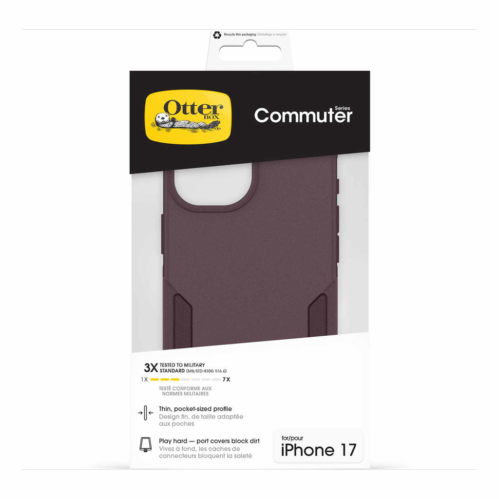 OtterBox Commuter MagSafe Case w/Camera Control Trailhead (Purple) for iPhone 17 - GekkoTech