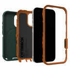 OtterBox Defender Pro MagSafe Case w/Camera Control Coopersmith (Green) for iPhone 17