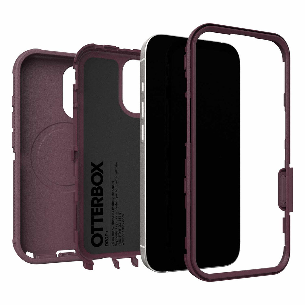OtterBox Defender Pro MagSafe Case w/Camera Control Trailhead (Purple) for iPhone 17 - GekkoTech
