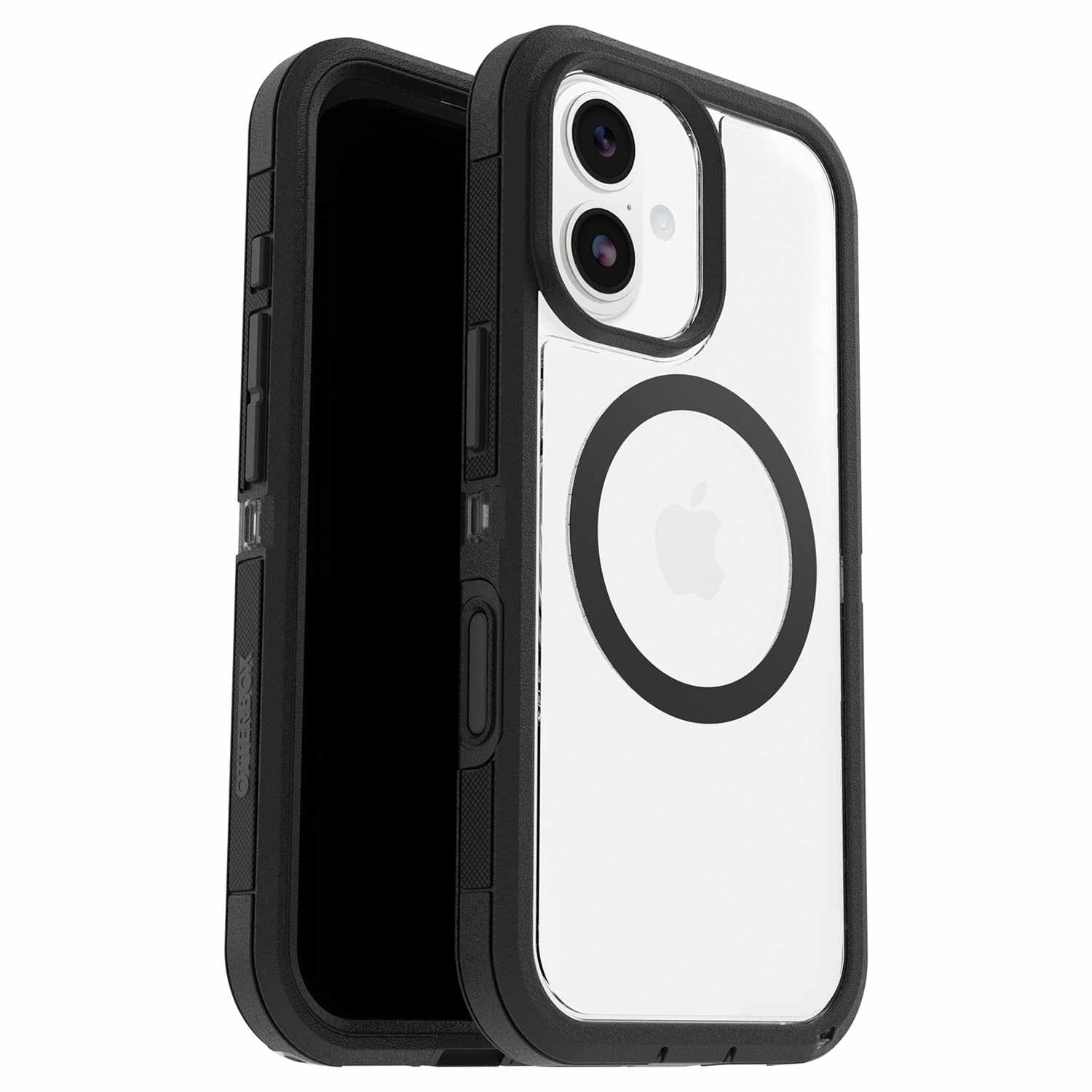 OtterBox Defender Pro XT Clear MagSafe Case w/Camera Control Dark Side (Black) for iPhone 17 - GekkoTech