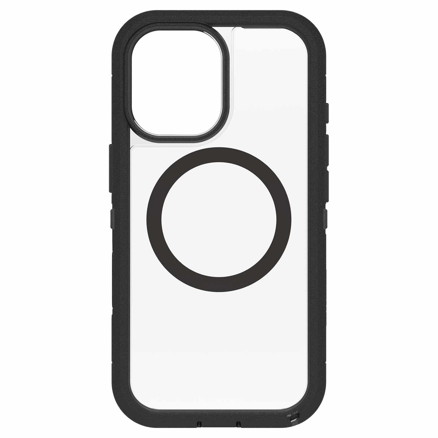 OtterBox Defender Pro XT Clear MagSafe Case w/Camera Control Dark Side (Black) for iPhone 17 - GekkoTech