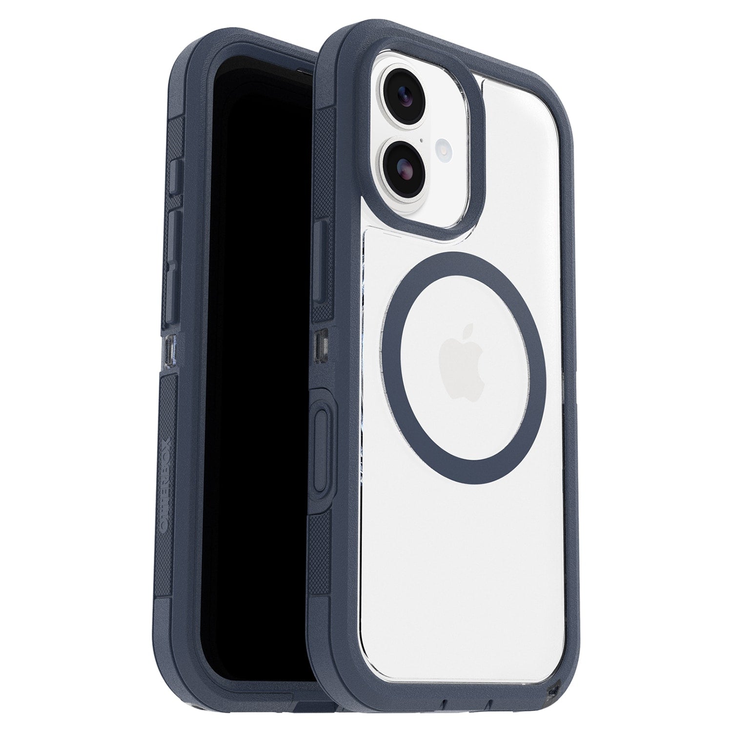 OtterBox Defender Pro XT Clear MagSafe Case w/Camera Control Bootcut (Blue) for iPhone 17 - GekkoTech