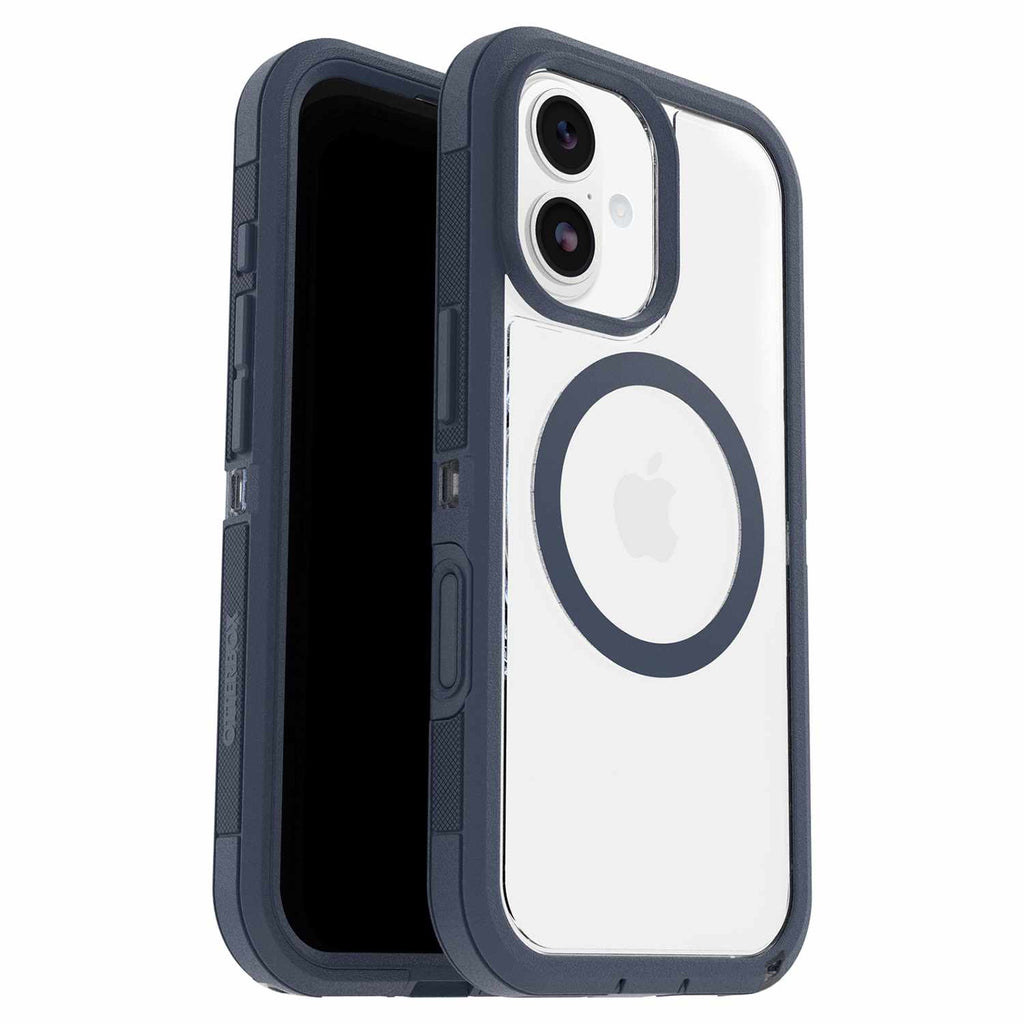 OtterBox Defender Pro XT Clear MagSafe Case w/Camera Control Bootcut (Blue) for iPhone 17