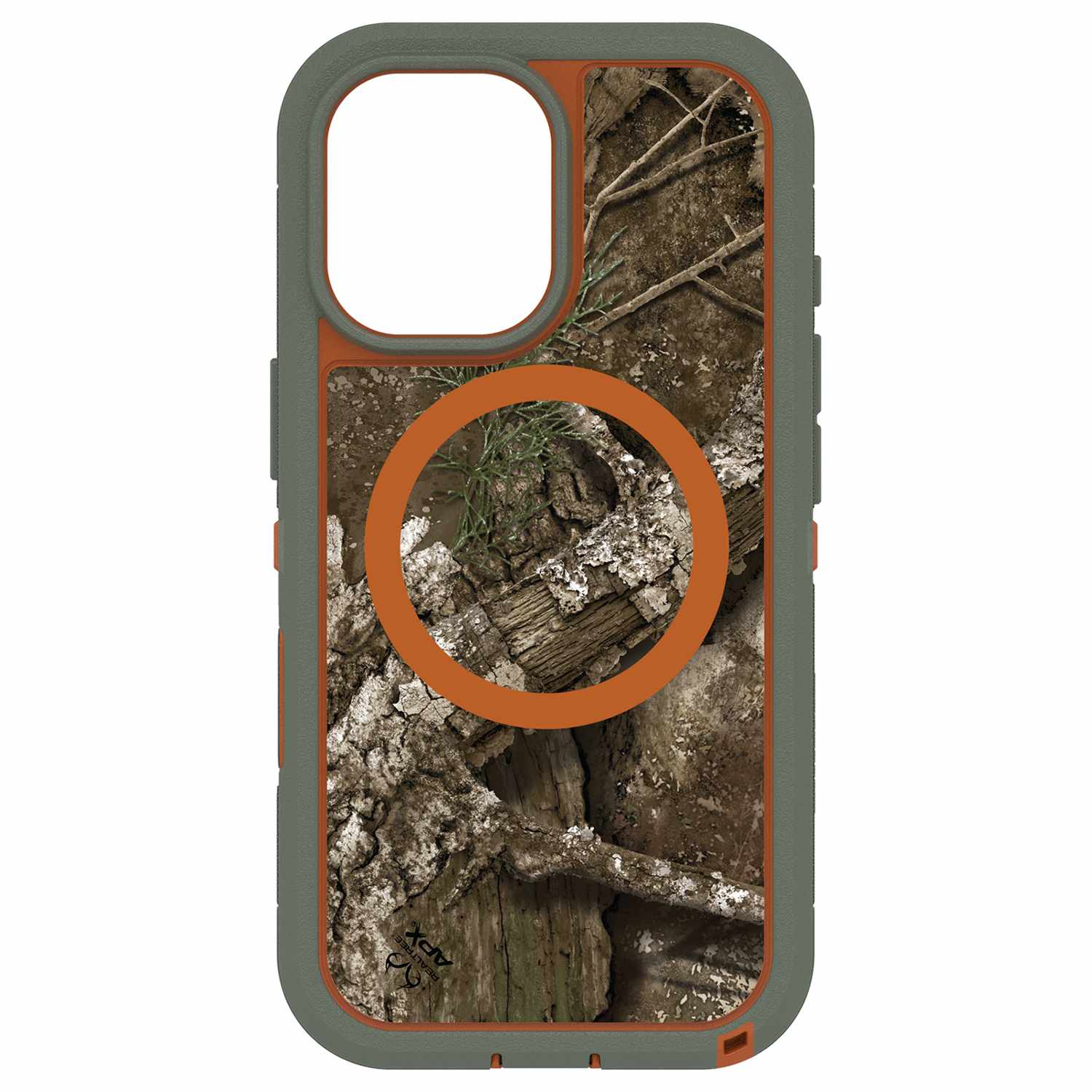 OtterBox Defender Pro XT Clear MagSafe Case w/Camera Control Realtree Apx (Green) for iPhone 17 - GekkoTech