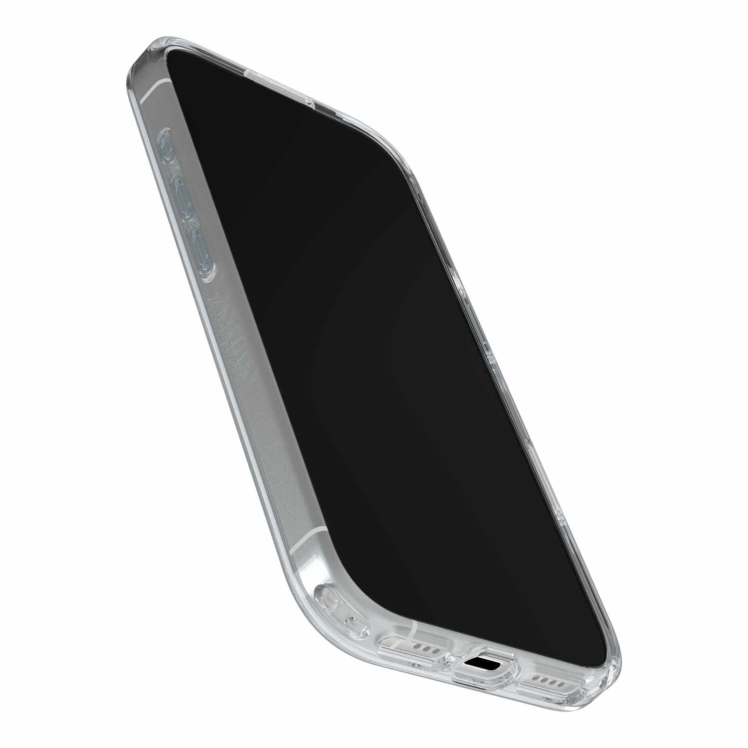 OtterBox Symmetry Clear MagSafe Case w/Camera Control Clear with Blue Tint (Clear) for iPhone 17