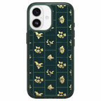OtterBox Symmetry Clear MagSafe Case w/Camera Control Golden Bloom (Green) for iPhone 17