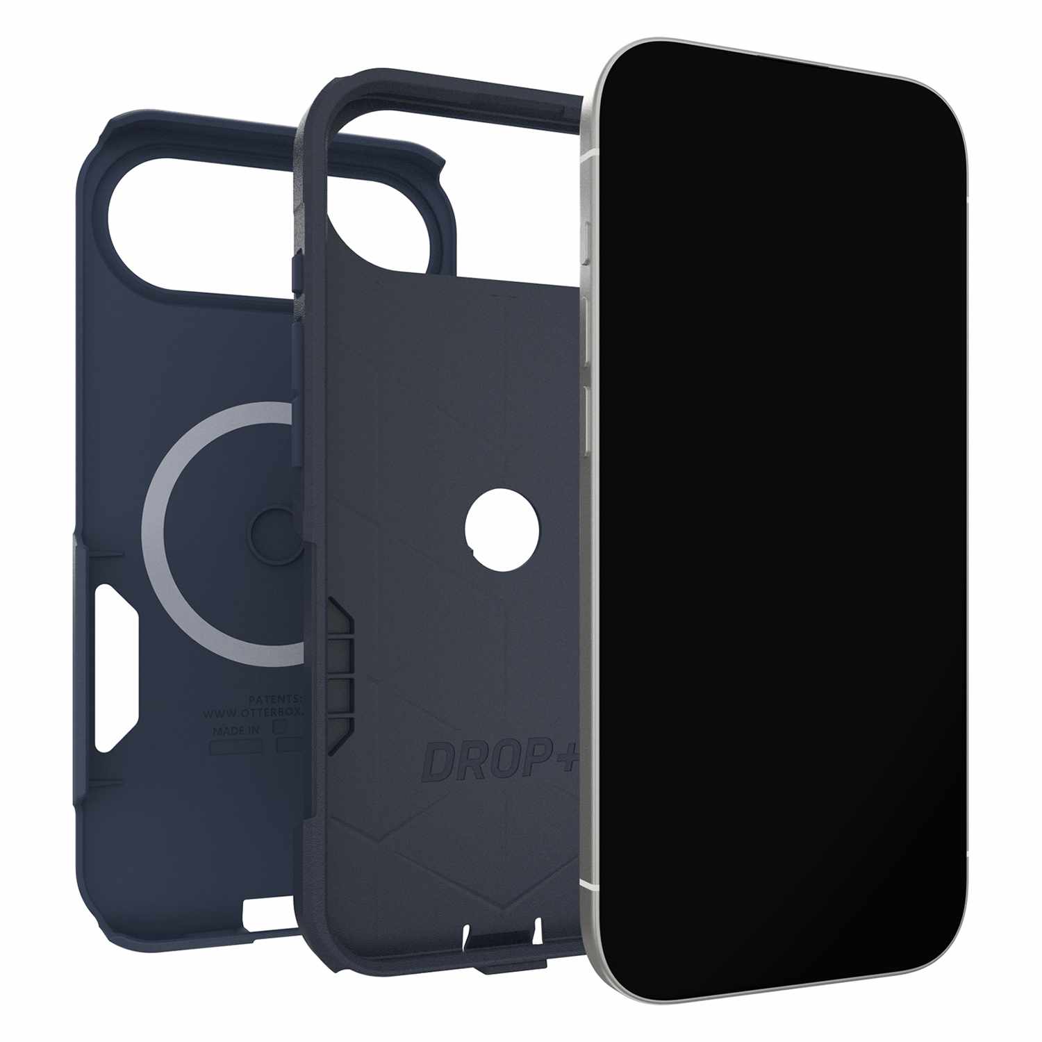 OtterBox Commuter MagSafe Case w/Camera Control Riverside (Blue) for iPhone Air