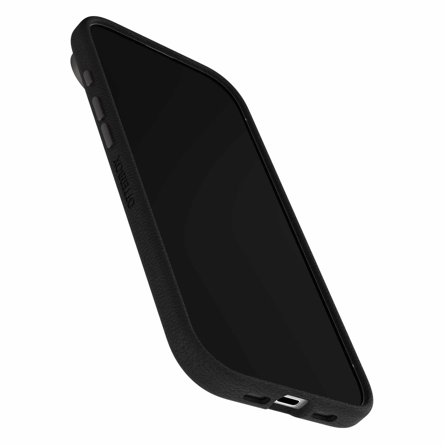 OtterBox Symmetry Cactus Leather MagSafe Case w/Camera Control Noir Ash (Black) for iPhone Air