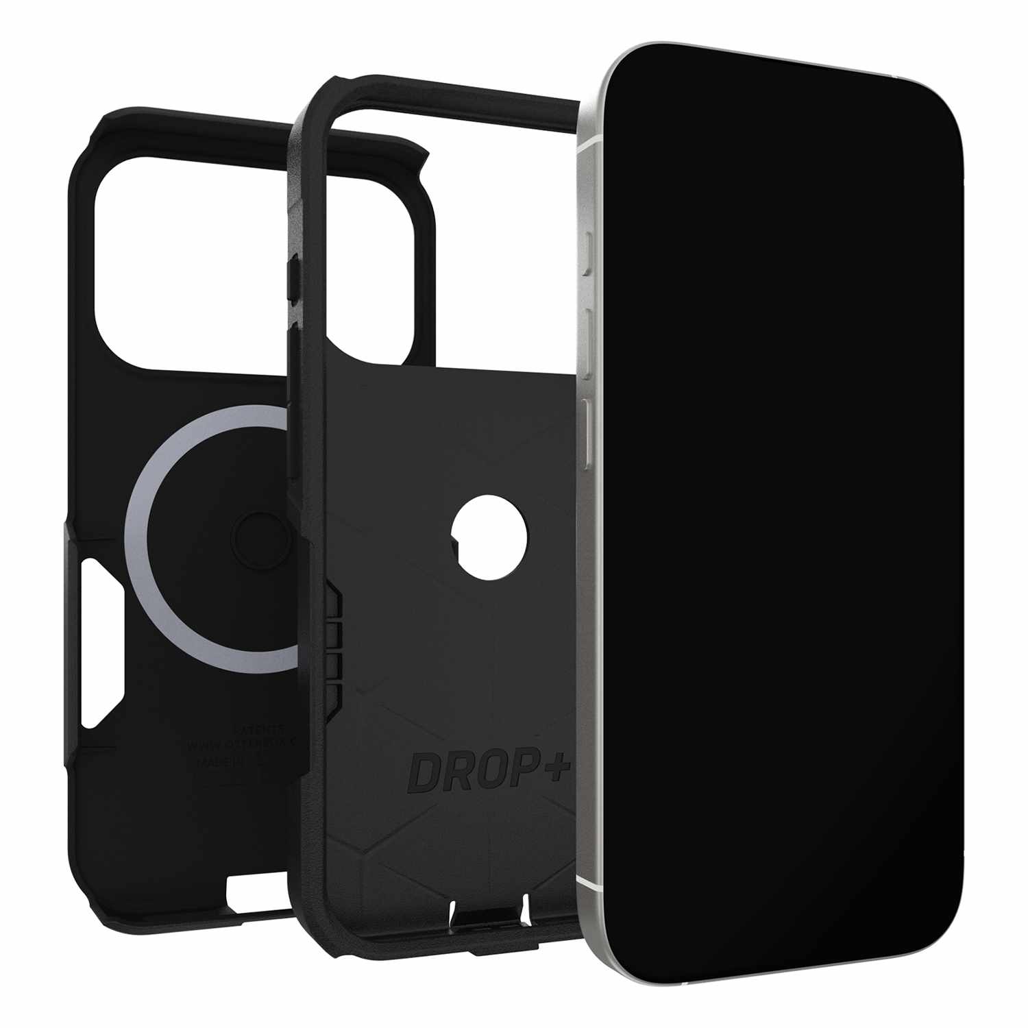 OtterBox Commuter MagSafe Case w/Camera Control Black for iPhone 17 Pro