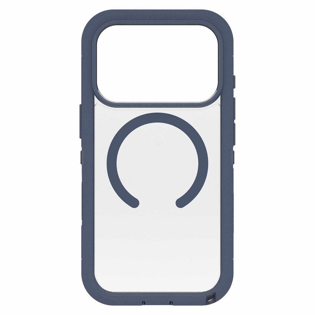 OtterBox Defender Pro XT Clear MagSafe Case w/Camera Control Bootcut (Blue) for iPhone 17 Pro