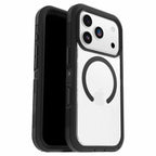OtterBox Defender Pro XT Clear MagSafe Case w/Camera Control Dark Side (Black) for iPhone 17 Pro