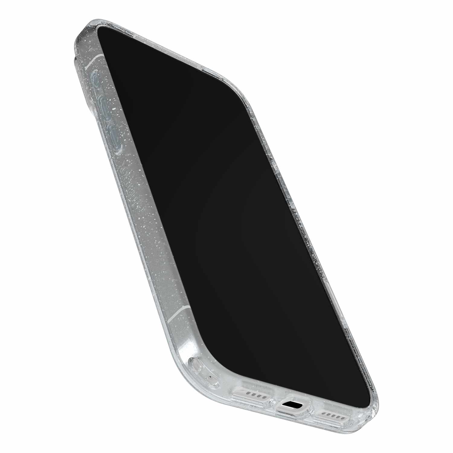 OtterBox Symmetry Clear MagSafe Case w/Camera Control Stardust 3.0 with Blue Tint (Clear) for iPhone 17 Pro Max