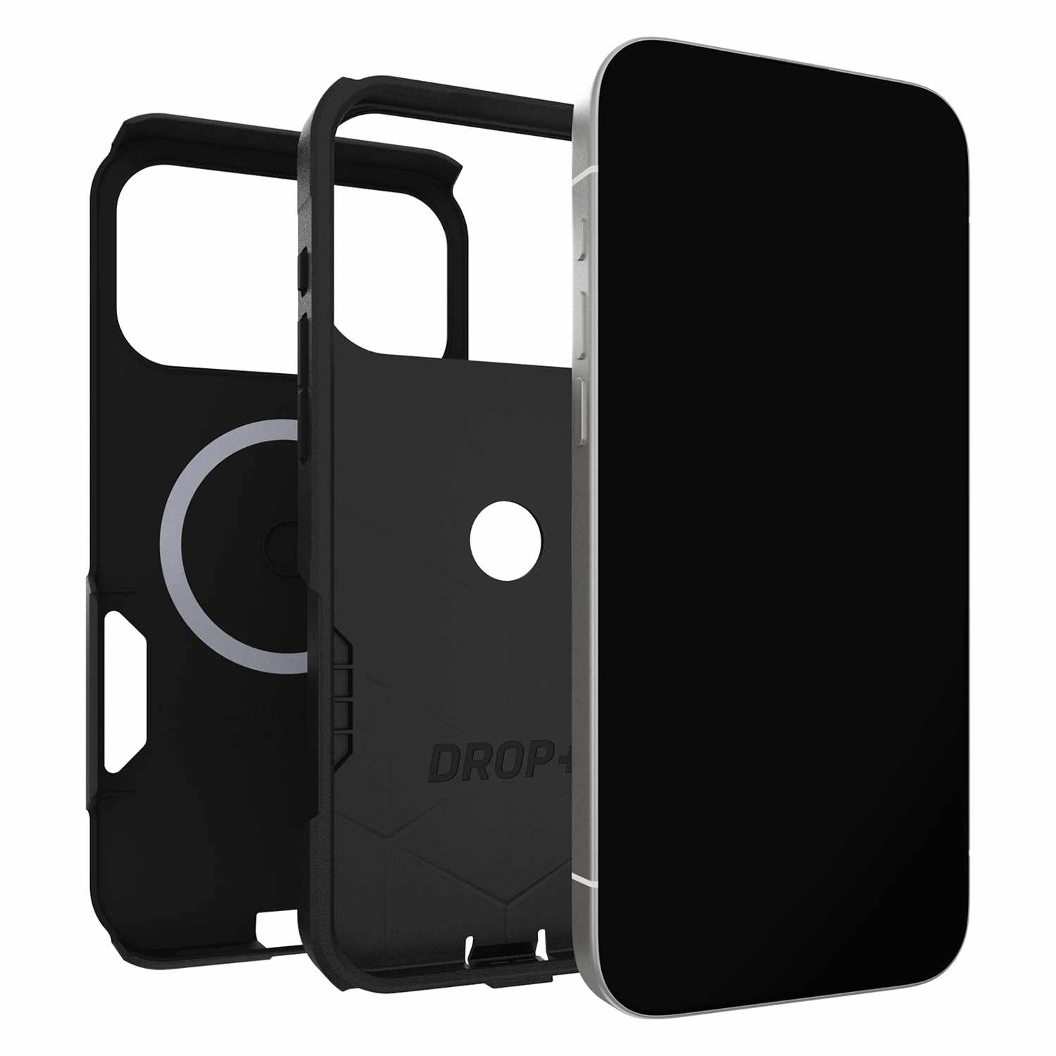 OtterBox Commuter MagSafe Case w/Camera Control Black for iPhone 17 Pro Max in Bulk Packaging