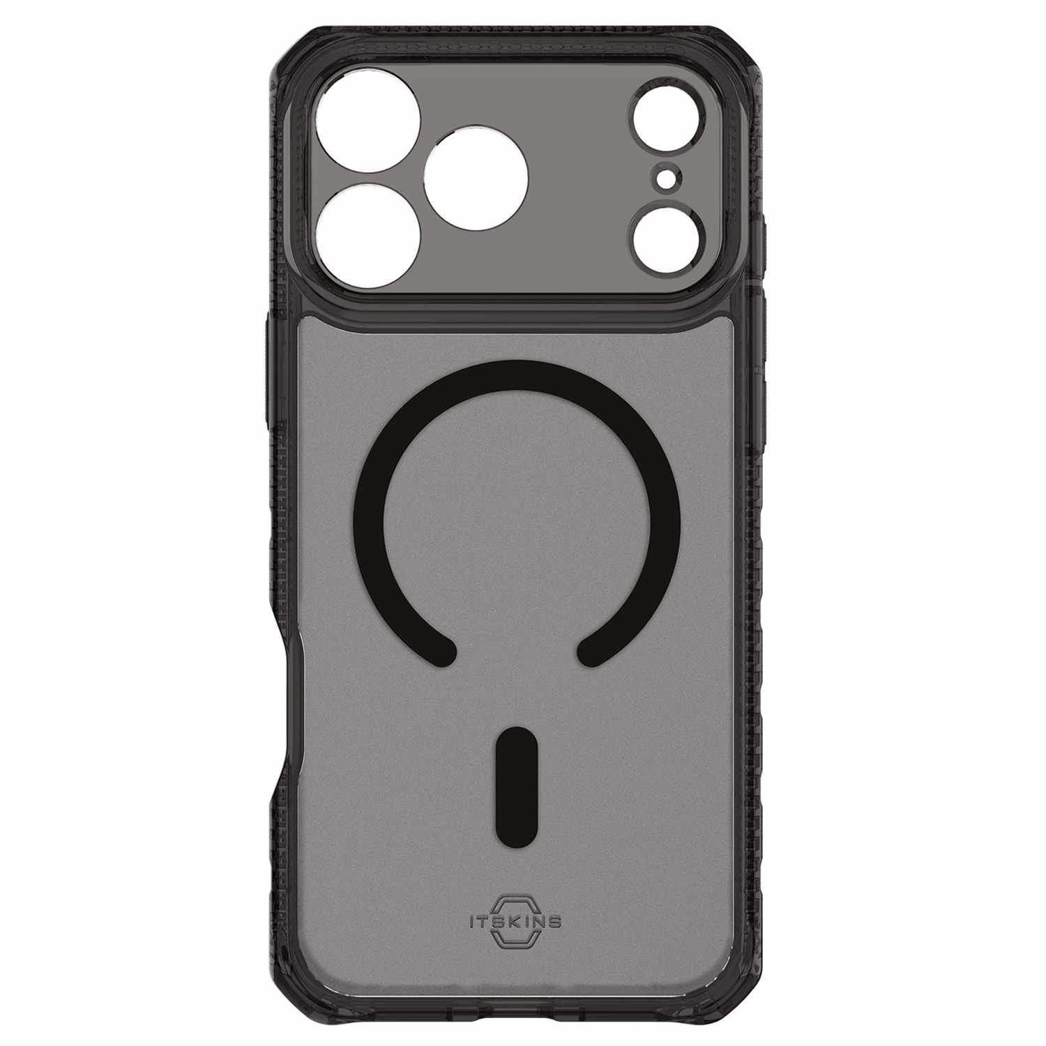 ITSKINS Hybrid_R Vapor MagSafe Case Smoke for iPhone 17 Pro Max - GekkoTech