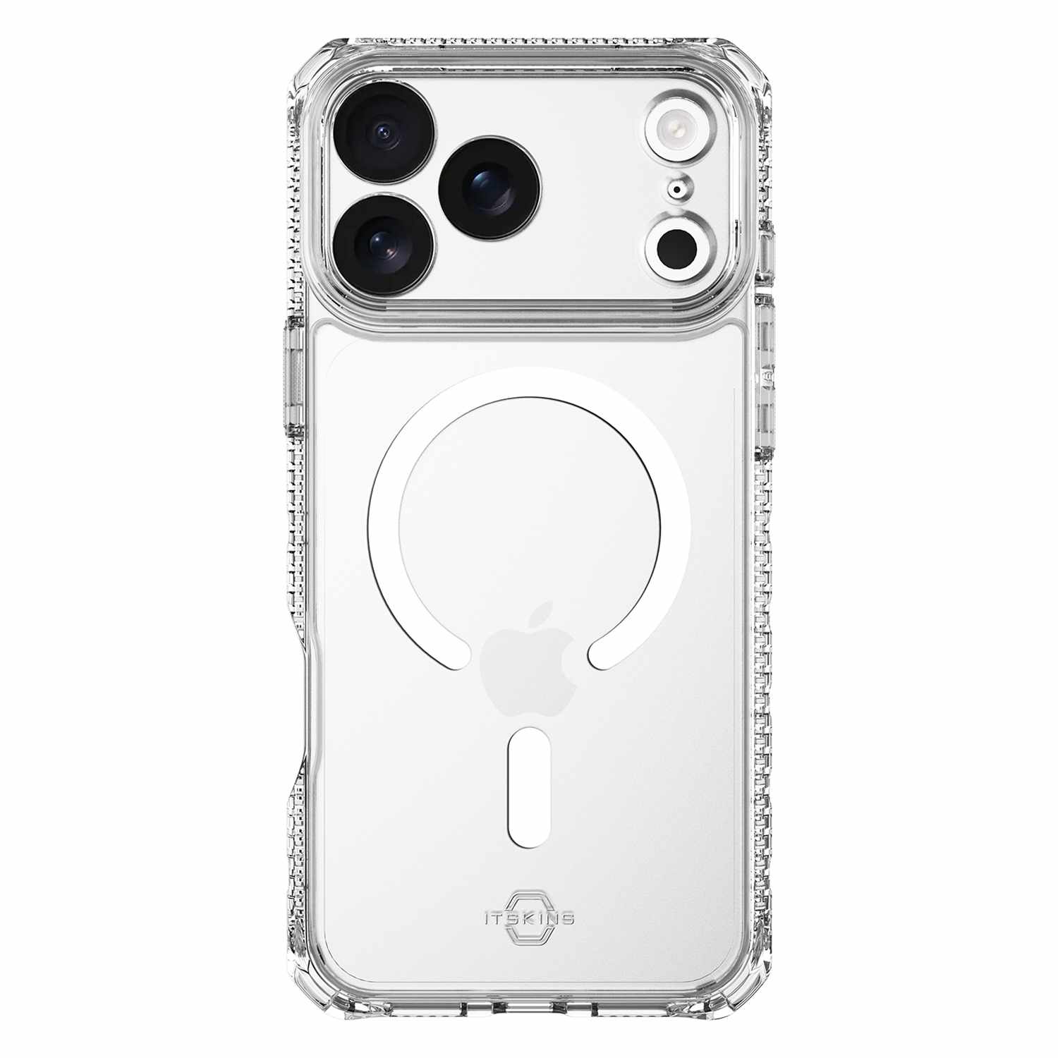 ITSKINS Hybrid_R MagSafe Case Clear for iPhone 17 Pro - GekkoTech
