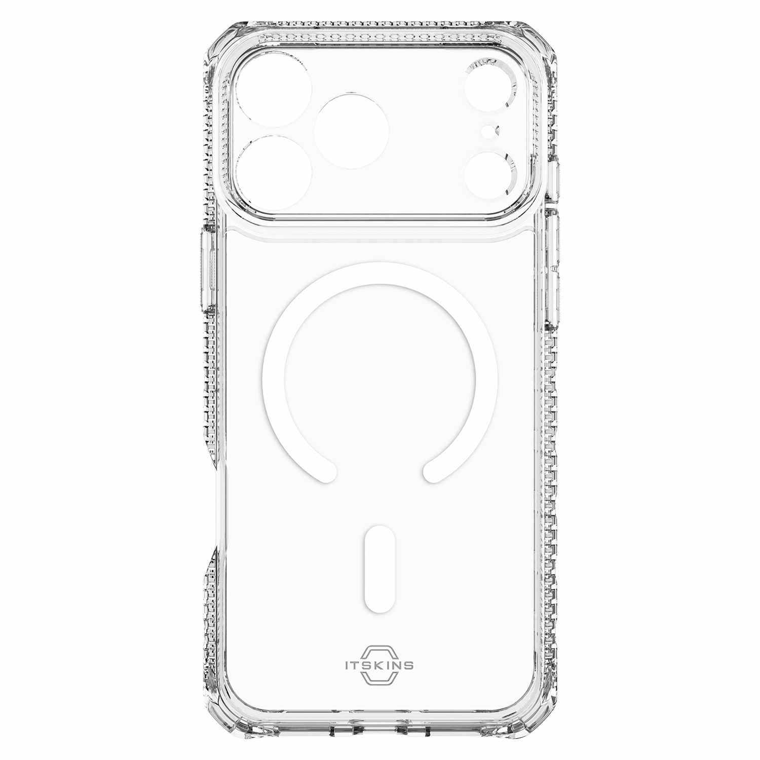 ITSKINS Hybrid_R MagSafe Case Clear for iPhone 17 Pro - GekkoTech