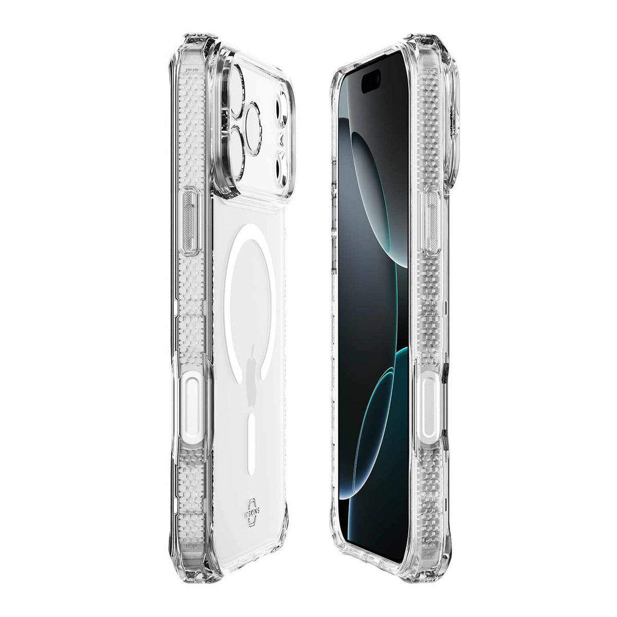 ITSKINS Hybrid_R MagSafe Case Clear for iPhone 18 Pro/17 Pro