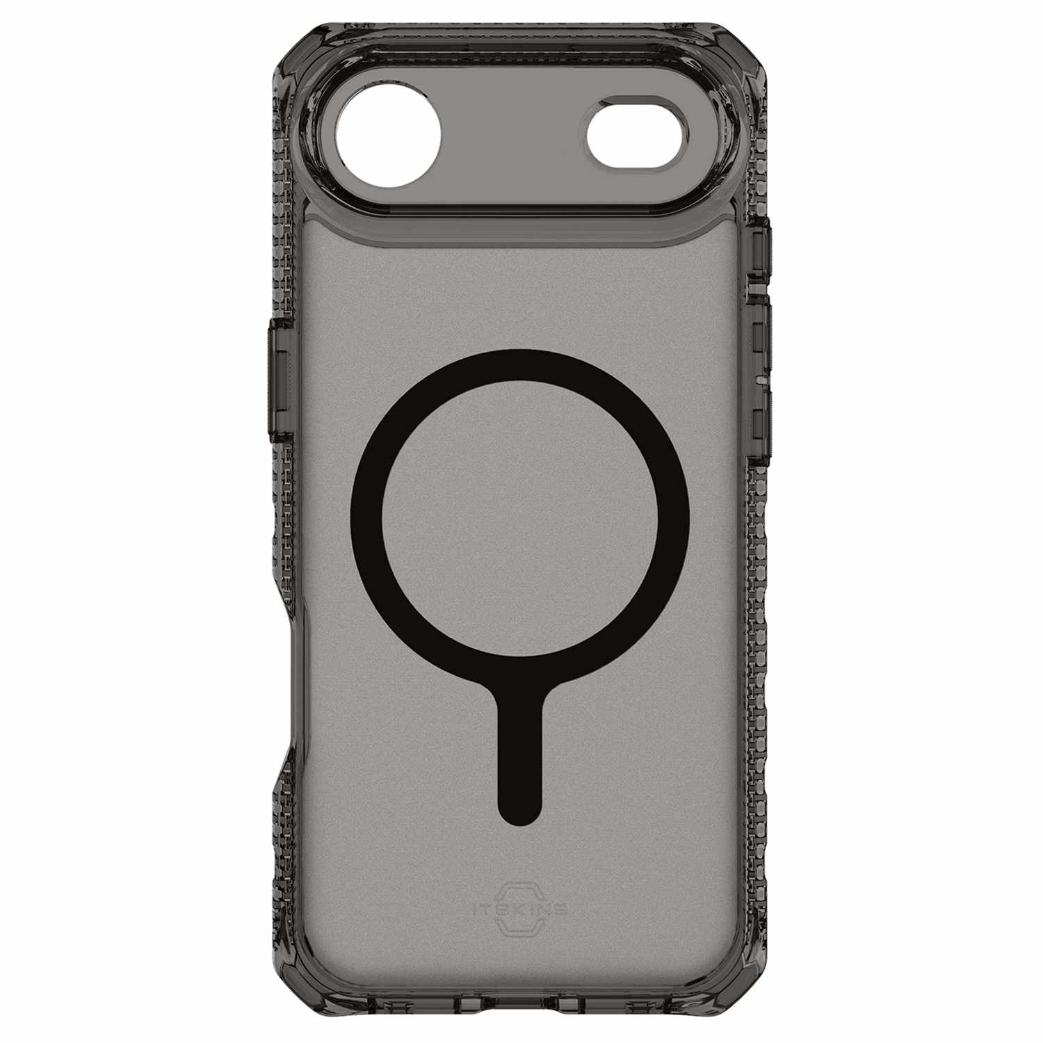 ITSKINS Hybrid_R Vapor MagSafe Case Smoke for iPhone Air