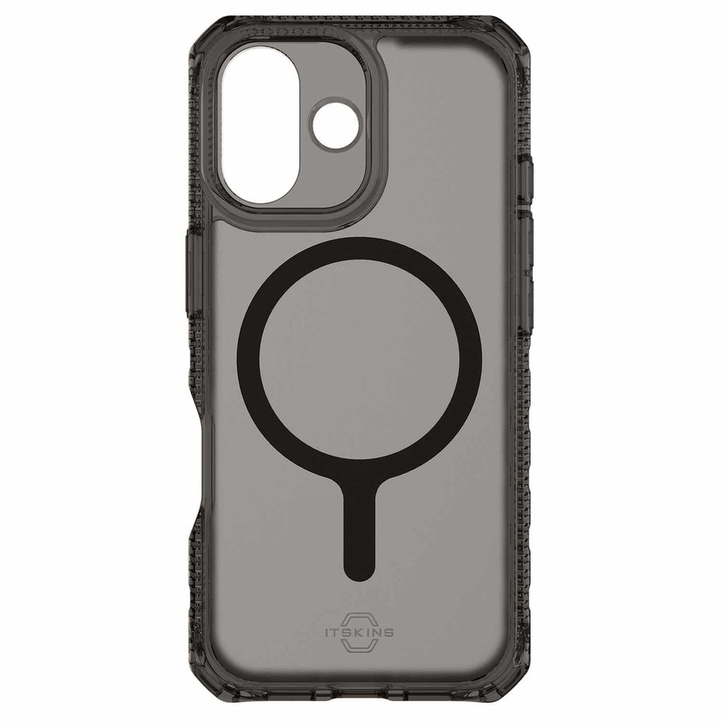 ITSKINS Hybrid_R Vapor MagSafe Case Smoke for iPhone 17