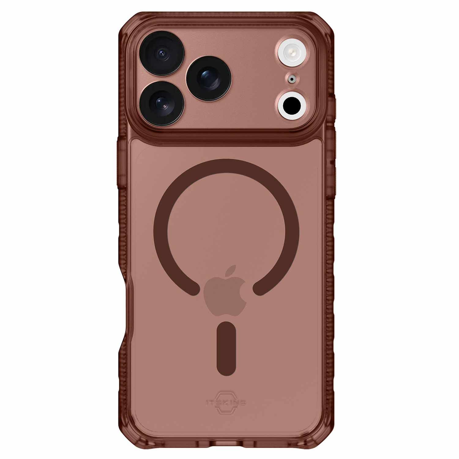 ITSKINS Hybrid_R Frost MagSafe Case Mocha for iPhone 17 Pro Max - GekkoTech