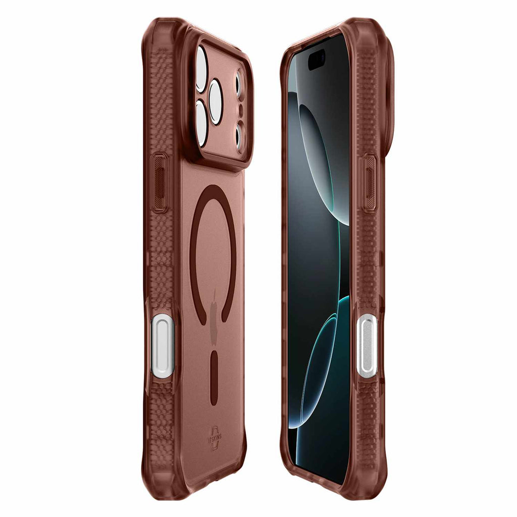 ITSKINS Hybrid_R Frost MagSafe Case Mocha for iPhone 17 Pro