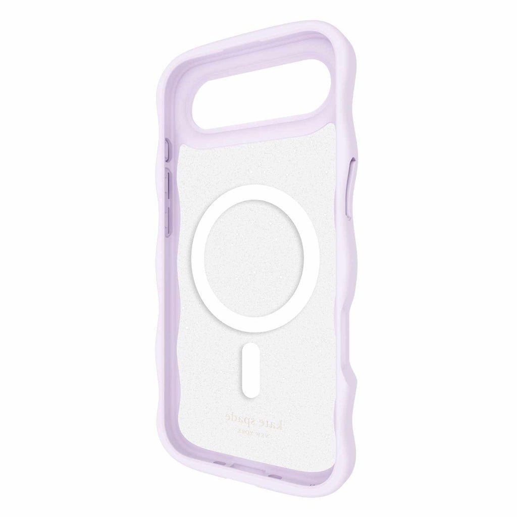 Kate Spade Wavy MagSafe Case Opal Glitter for iPhone Air