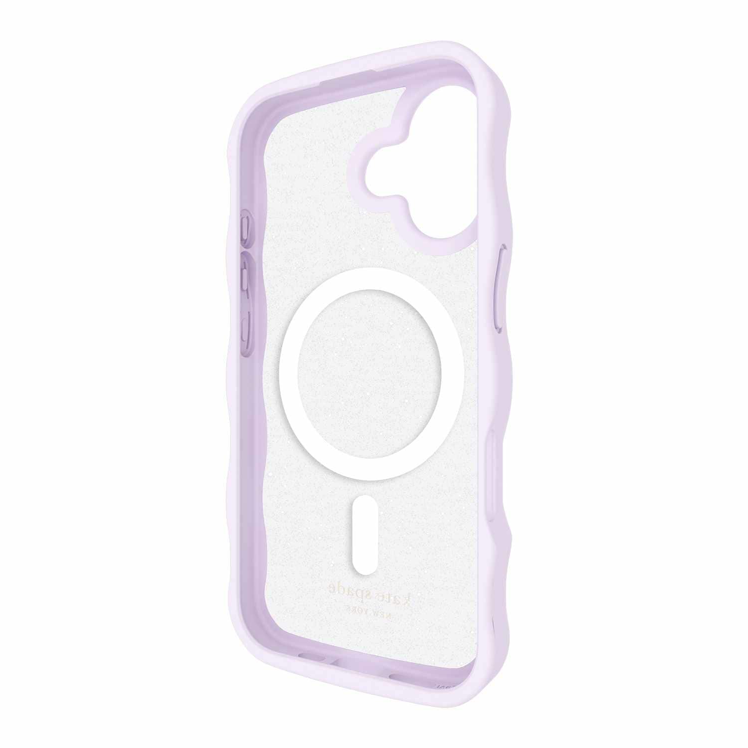 Kate Spade Wavy MagSafe Case Opal Glitter for iPhone 17