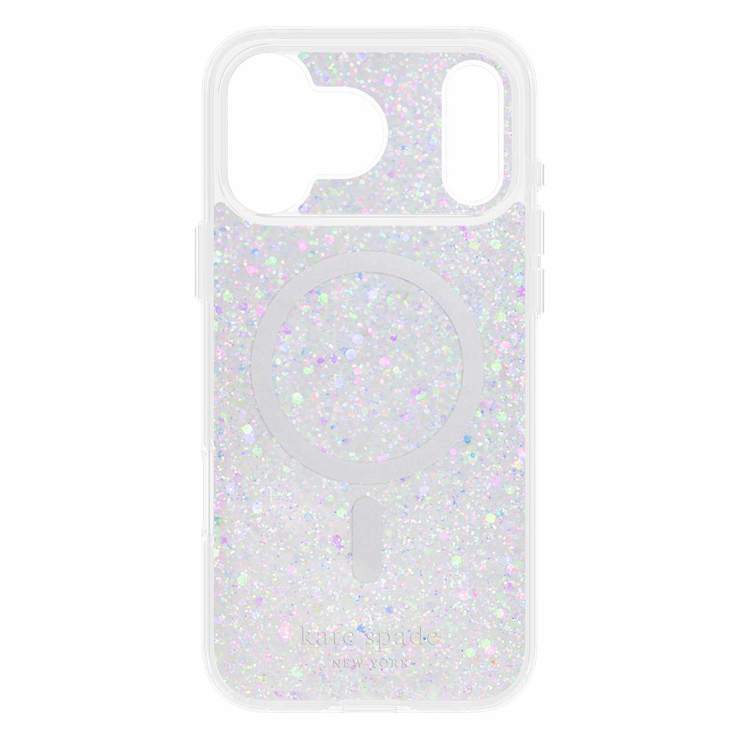 Kate Spade Protective MagSafe Case Chunky Glitter Iridescent for iPhone 17 Pro Max - GekkoTech