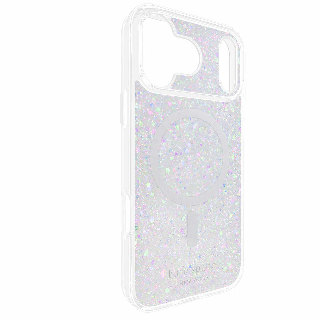 Kate Spade Protective MagSafe Case Chunky Glitter Iridescent for iPhone 17 Pro Max - GekkoTech