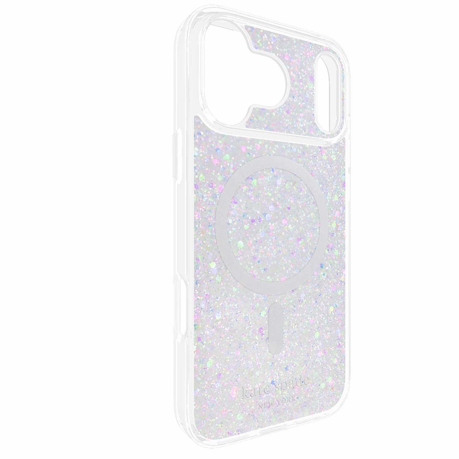 Kate Spade Protective MagSafe Case Chunky Glitter Iridescent for iPhone 17 Pro Max - GekkoTech