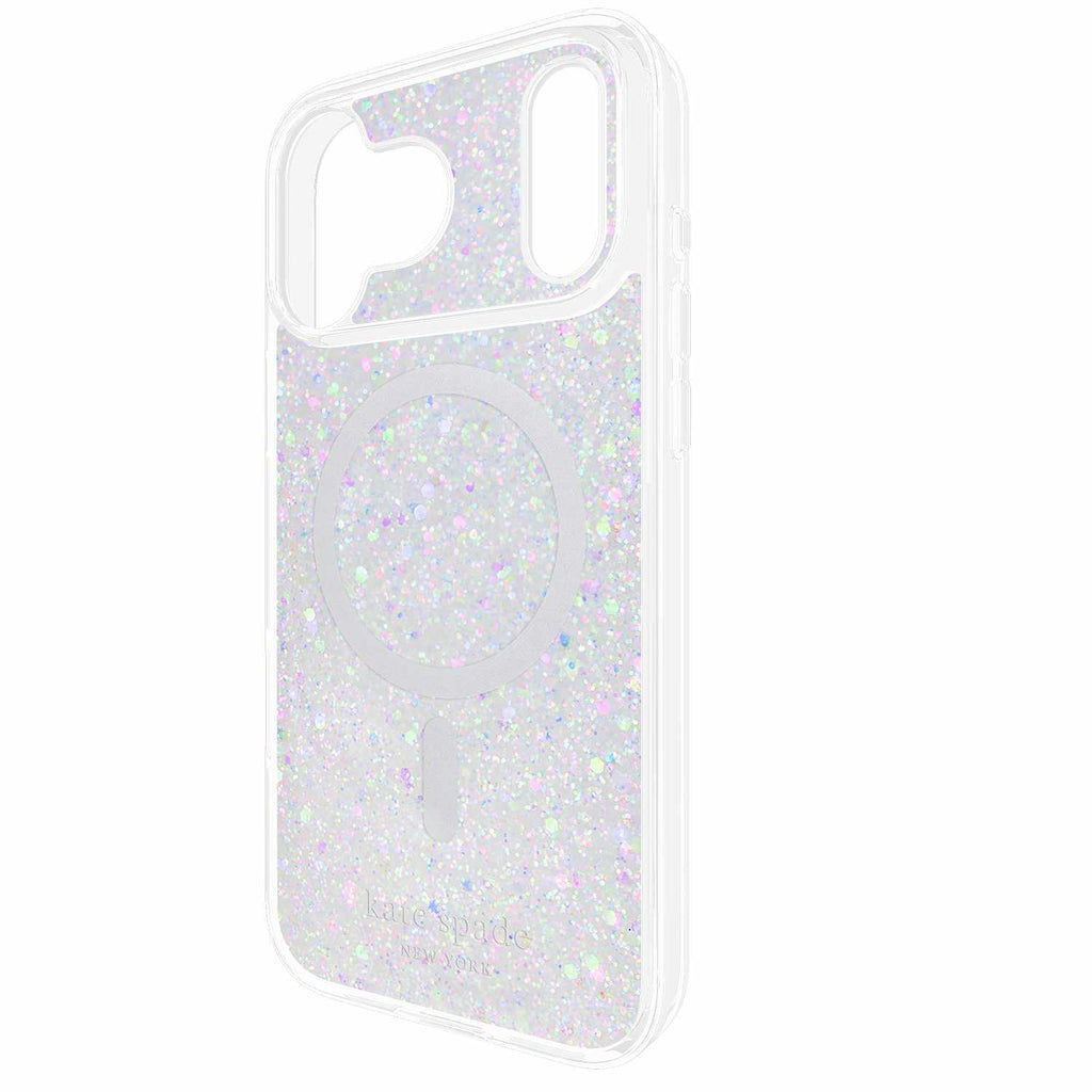 Kate Spade Protective MagSafe Case Chunky Glitter Iridescent for iPhone 17 Pro Max - GekkoTech