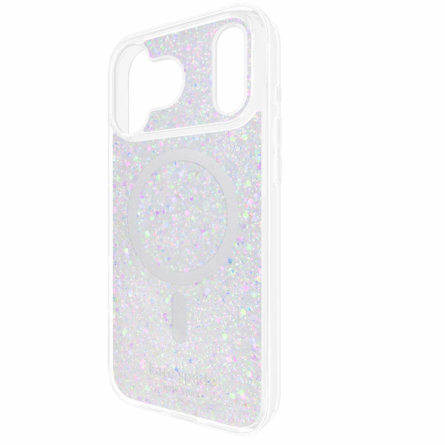Kate Spade Protective MagSafe Case Chunky Glitter Iridescent for iPhone 17 Pro Max - GekkoTech