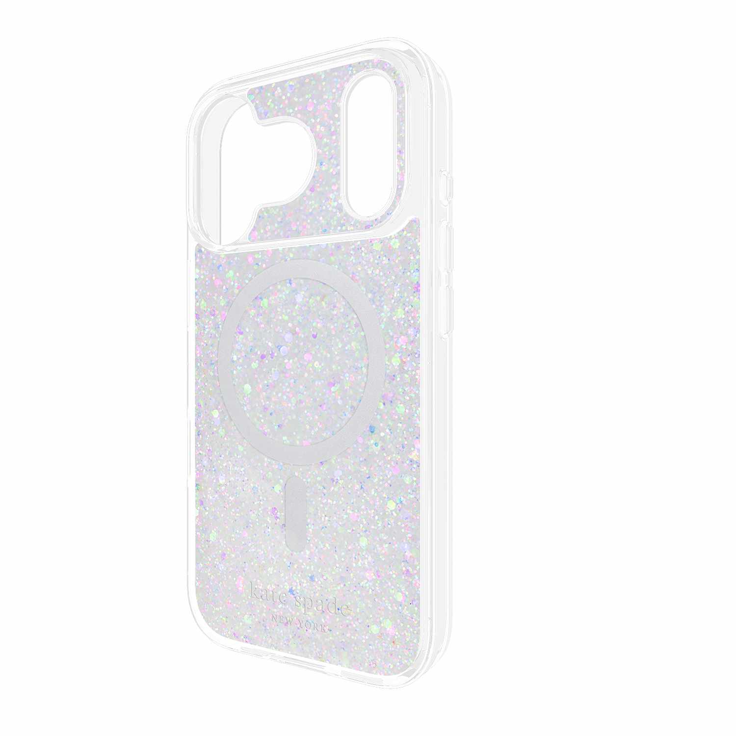 Kate Spade Protective MagSafe Case Chunky Glitter Iridescent for iPhone 17 Pro