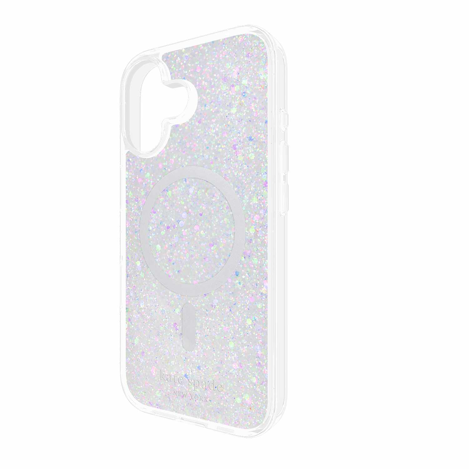 Kate Spade Protective MagSafe Case Chunky Glitter Iridescent for iPhone 17