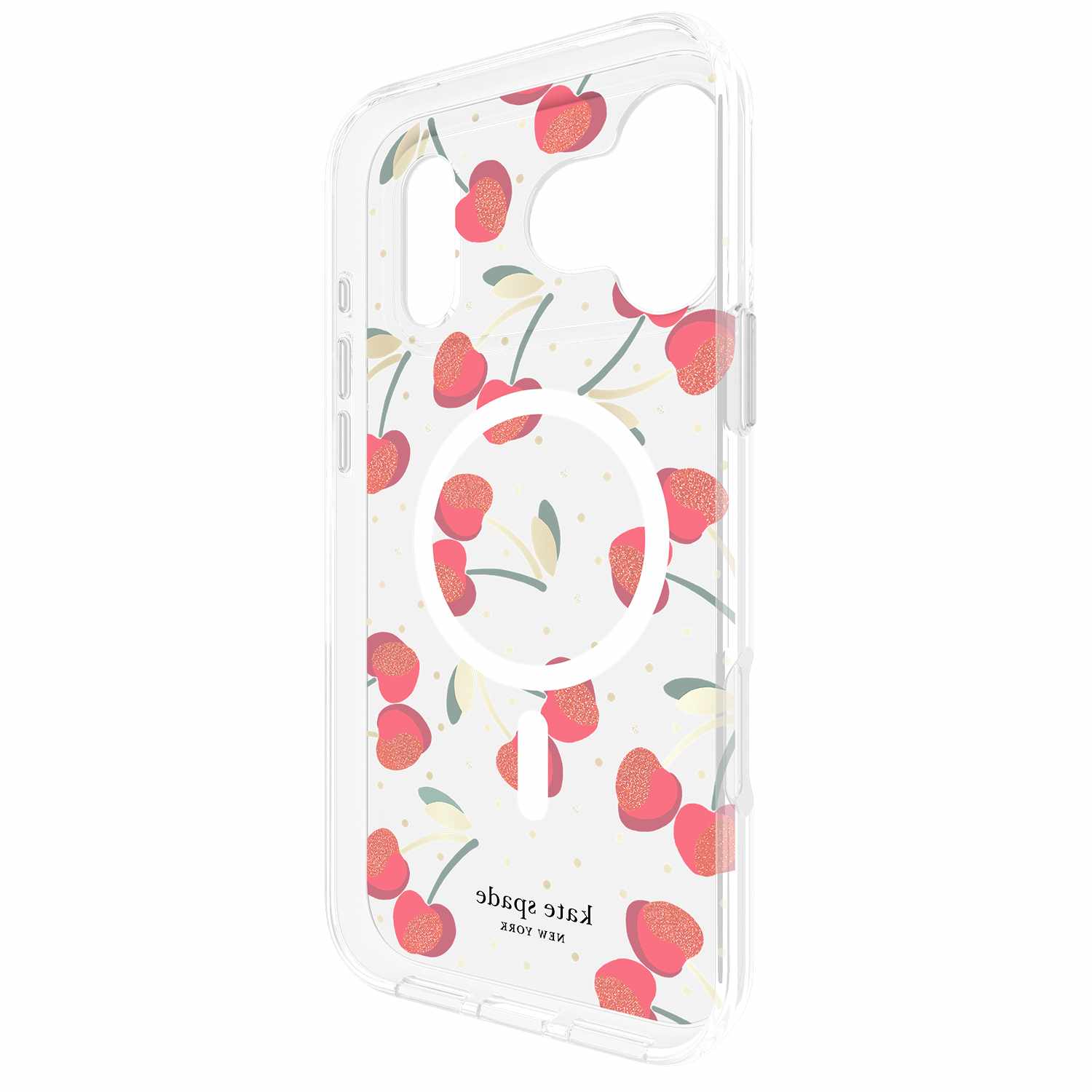 Kate Spade Protective MagSafe Case Cherry Dot for iPhone 17 Pro Max