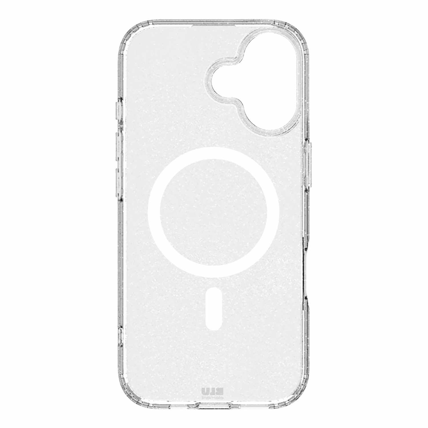 Blu Element DropZone Rugged MagSafe Case Clear Glitter for iPhone 17