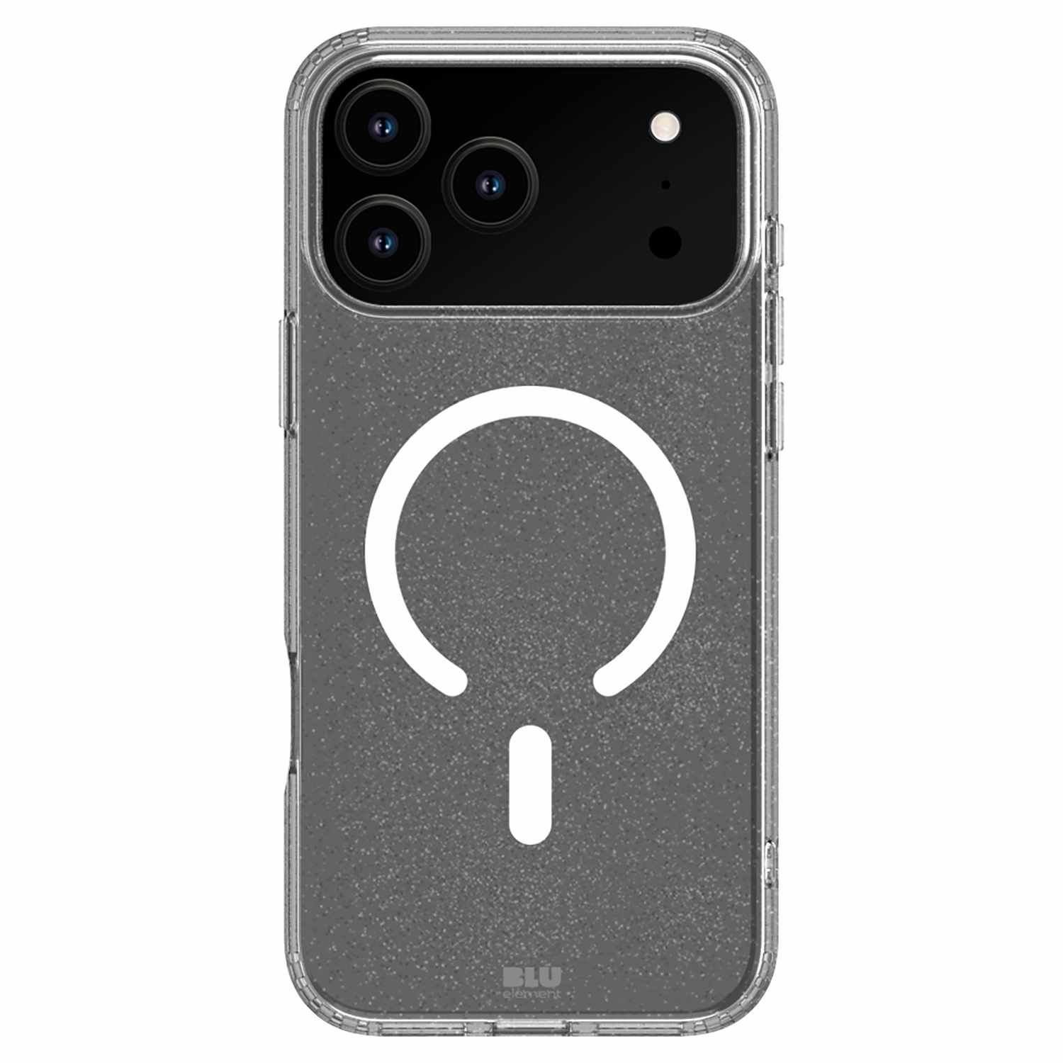 Blu Element DropZone Rugged MagSafe Case Clear Glitter for iPhone 17 Pro Max