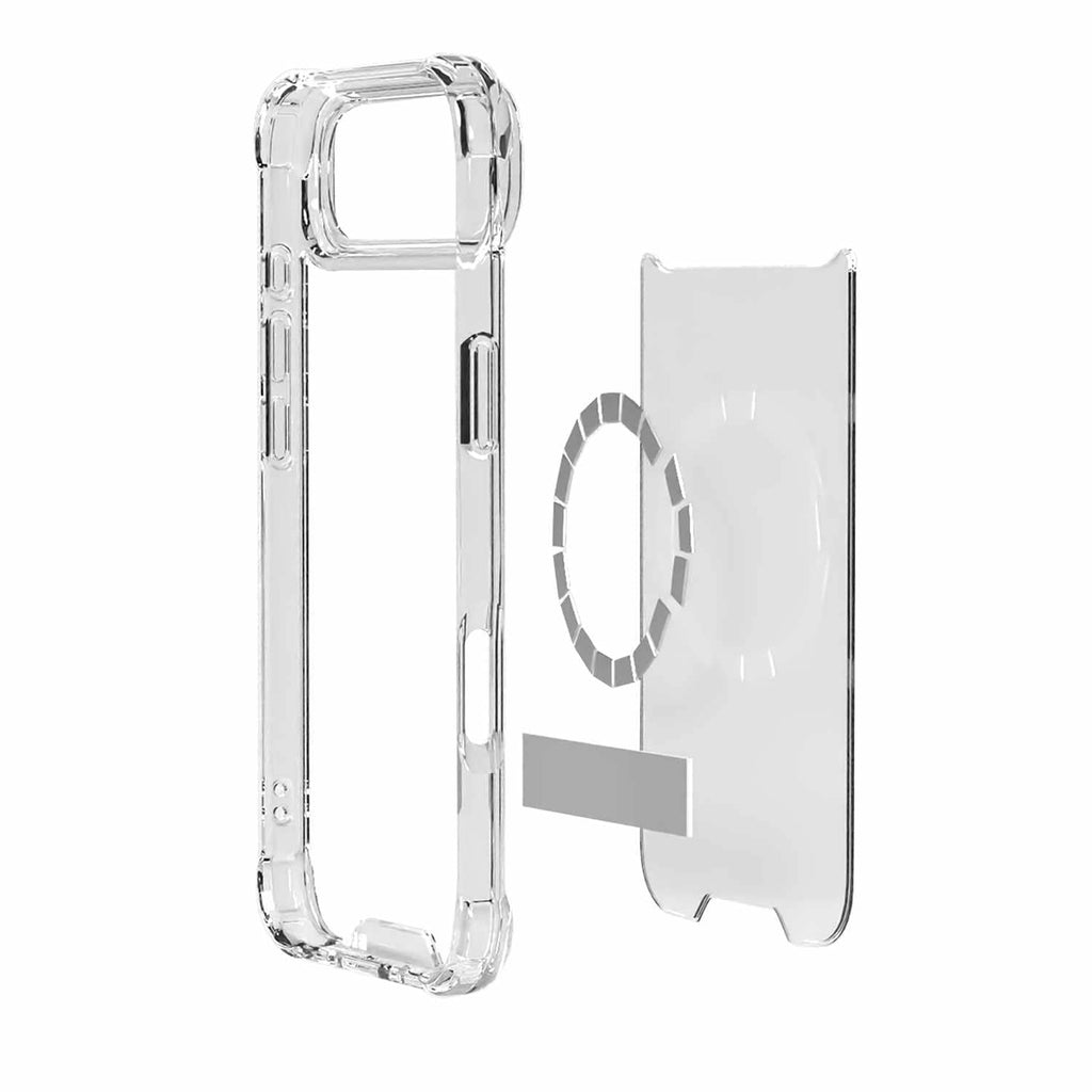 Blu Element DropZone Rugged MagSafe w/kickstand Case Clear for iPhone Air