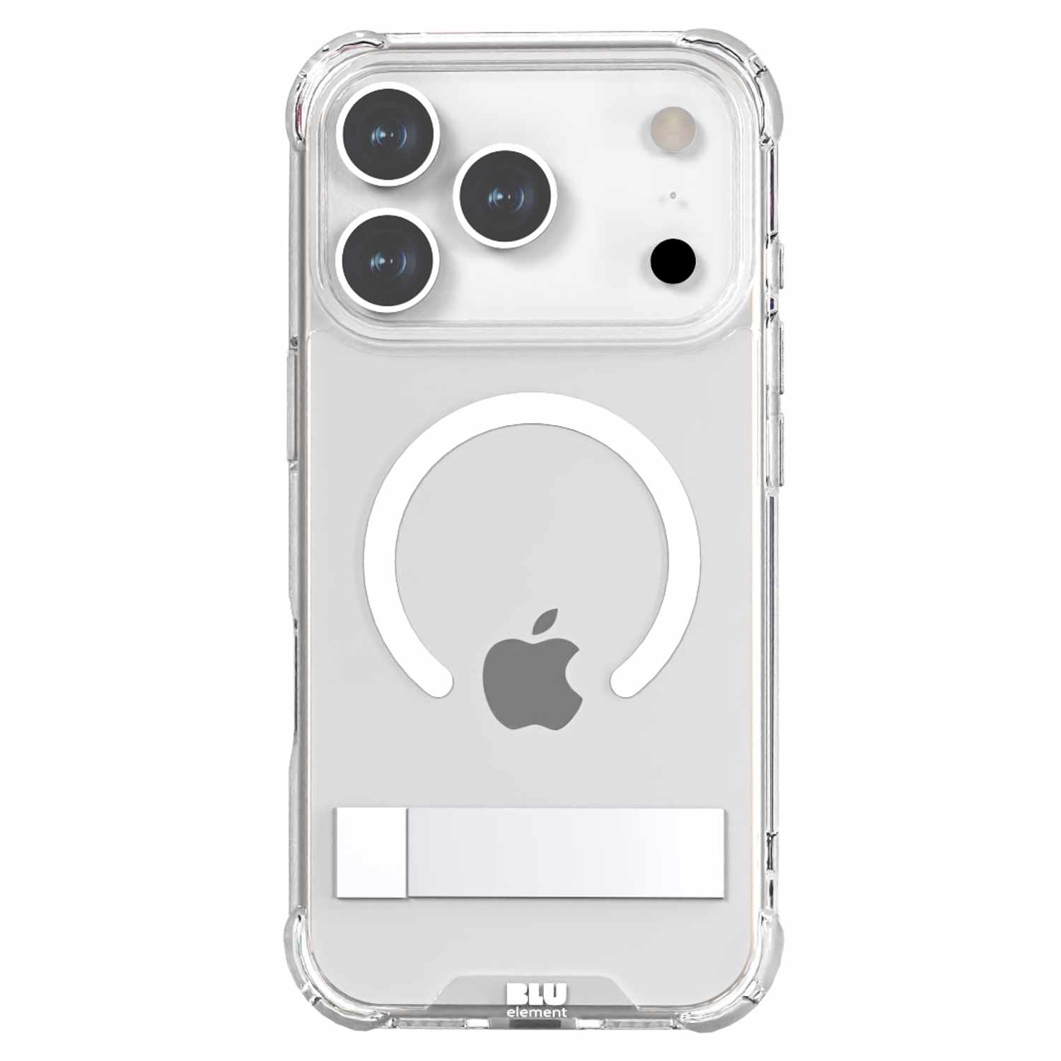 Blu Element DropZone Rugged MagSafe w/kickstand Case Clear for iPhone 17 Pro