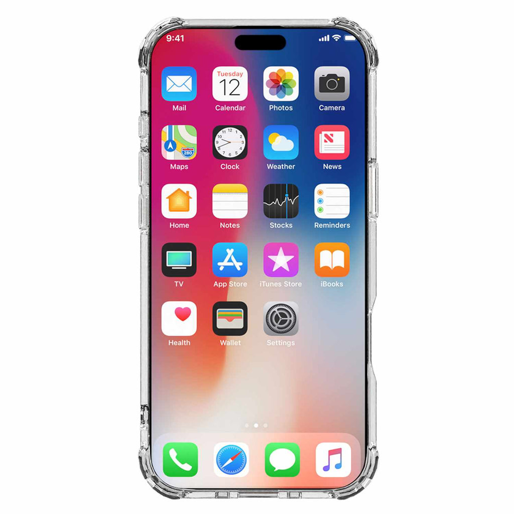 Blu Element DropZone Rugged MagSafe w/kickstand Case Clear for iPhone 17 Pro