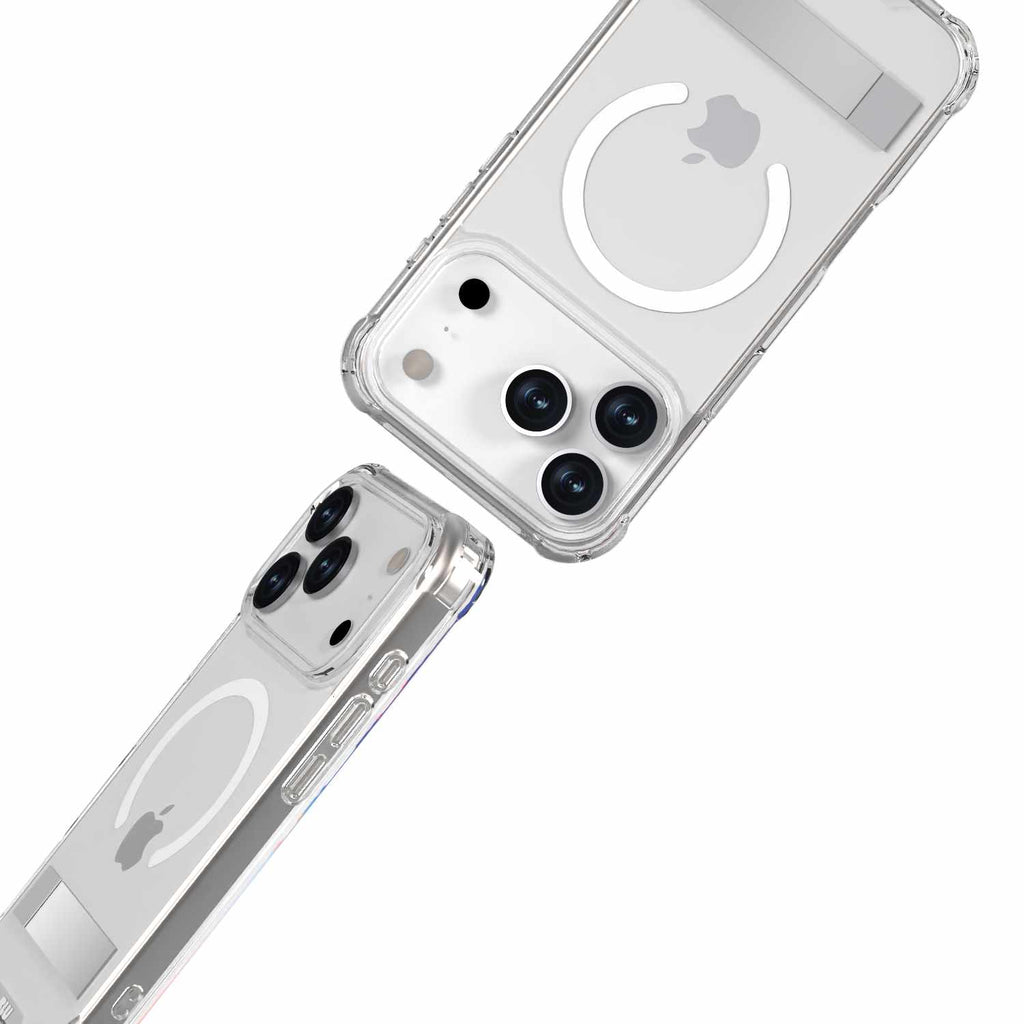 Blu Element DropZone Rugged MagSafe w/kickstand Case Clear for iPhone 17 Pro