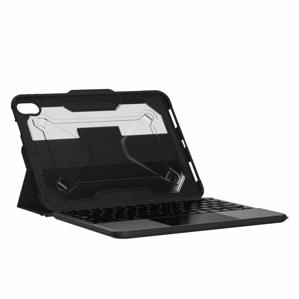 UAG Rugged Bluetooth Keyboard with Trackpad English QWERTY Black for iPad 11 2025 (11th Gen)/iPad 10.9 2022 (10th Gen)